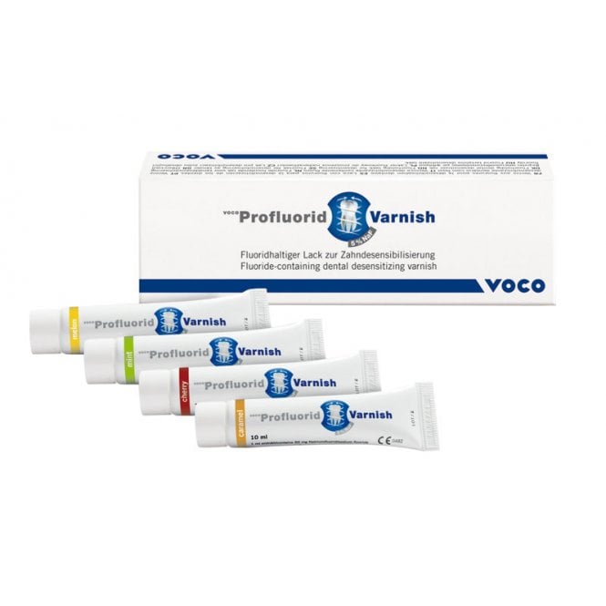 Voco Profluorid Varnish Tube Assorted Pack (2971) 4 x 10ml