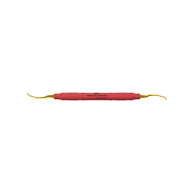XP® SQUARED Technology Double Gracey Mini, posterior,EagleLiteâ¢ Resin handle (AEDGMPXPXE)