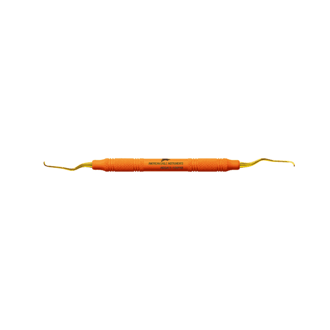 XP® SQUARED Technology Gracey +3 Access 11-12, posterior, mesial, EagleLiteâ¢ Resin handle (AEGA11-12XPXE)