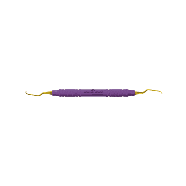 XP® SQUARED Technology Universal Curette Barnhart 1-2, narrow blade, anterior, EagleLiteâ¢ Resin handle (AECB1-2XPXE)