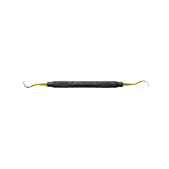 XP® SQUARED Technology Universal Curette McCall 17-18, wide blade, molars, EagleLiteâ¢ Resin handle (AECM17-18XPXE)