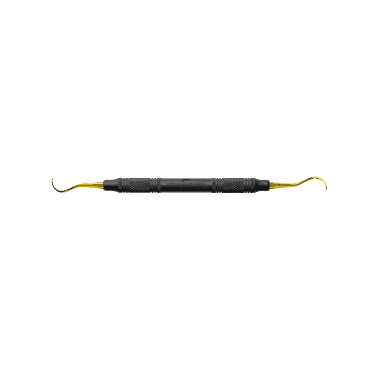 XP® SQUARED Technology Universal Curette McCall 17-18, wide blade, molars, EagleLiteâ¢ Resin handle (AECM17-18XPXE)