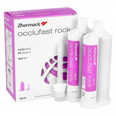 Zhermack Occlufast Rock Extra Hard Fast Set 2x50ml (C200726)